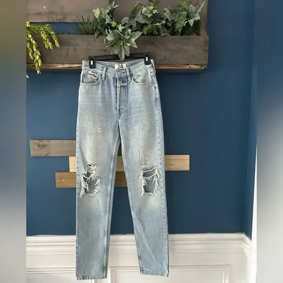 We The Free Jeans Grunge Size 24/32 - Picture 2 of 10